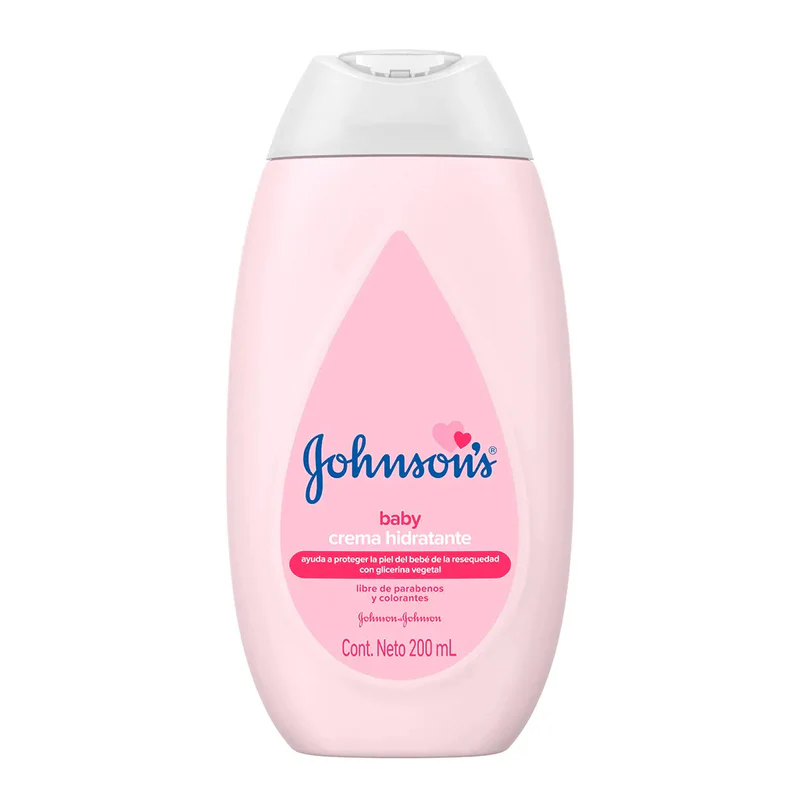 CREMA JOHNSONS ROSADA X 200ML