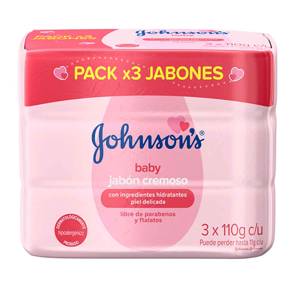 JOHNSONS JABON BABY X 3UND