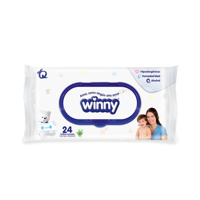 TOALLITAS WINNY X 24 UND