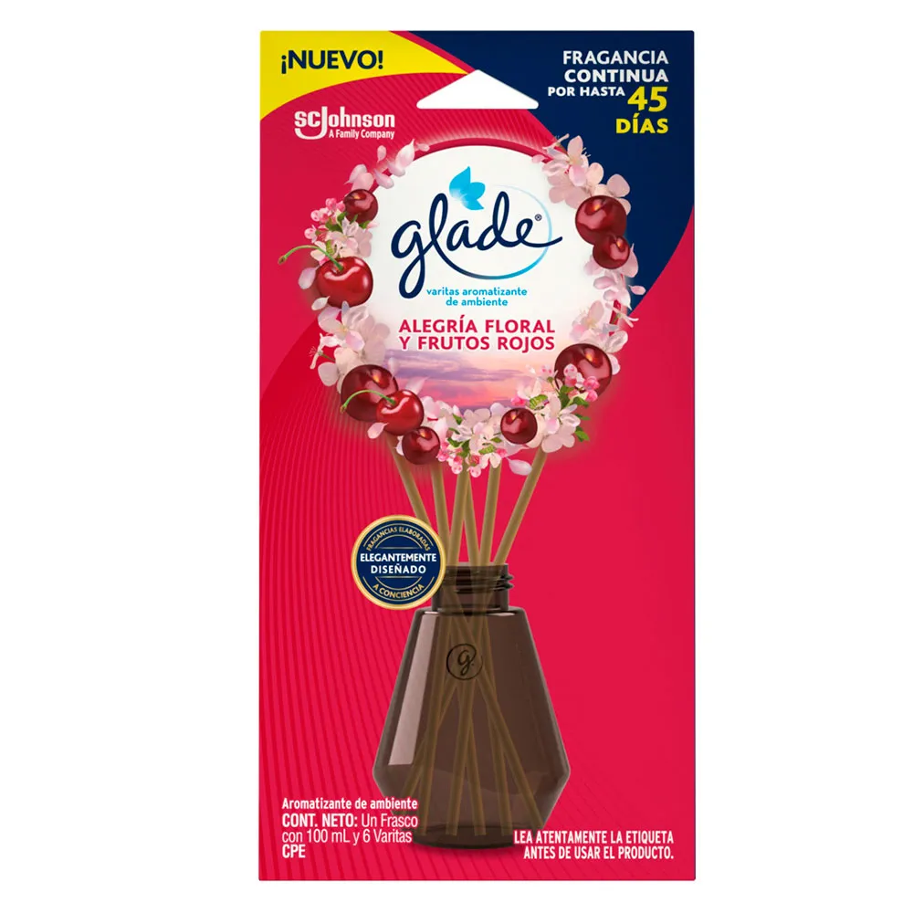 GLADE VARITAS X100ML FRUTOS ROJOS