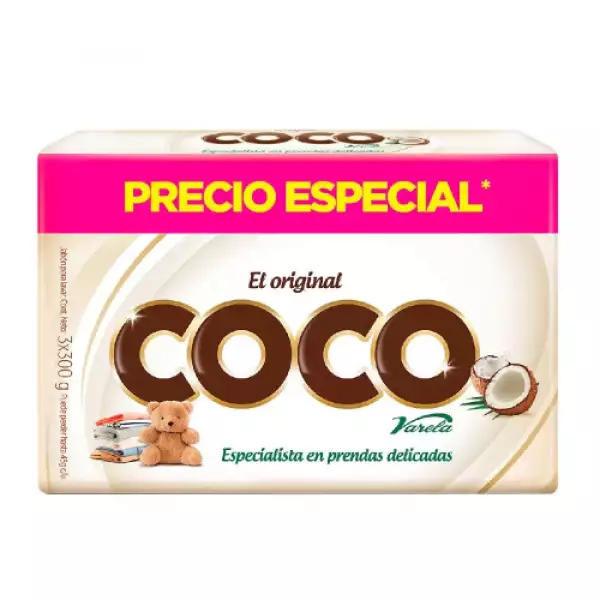 COCO VARELA X300G PAQ X3UND