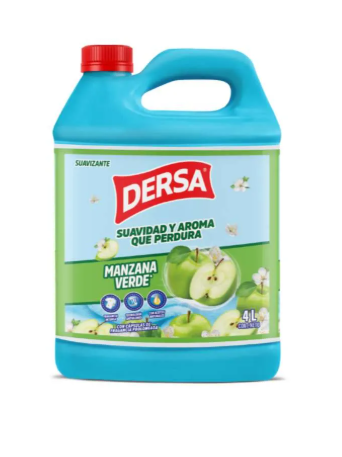 DERSA SUAVIDAD Y AROMA MANZANA VERDE X4L