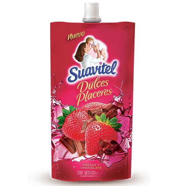 SUAVITEL X430ML FRESAS Y CHOCOLATE