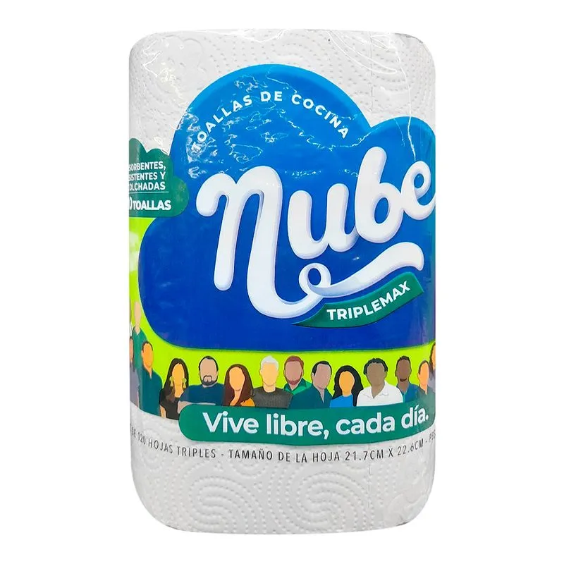 TOALLA NUBE COC.TRIPLE HOJA*120H