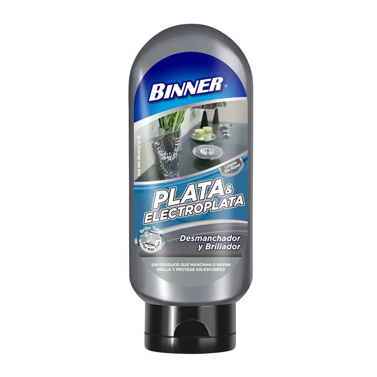 TRAT.BRILLA METAL 120ML PLATA - ELECTROP