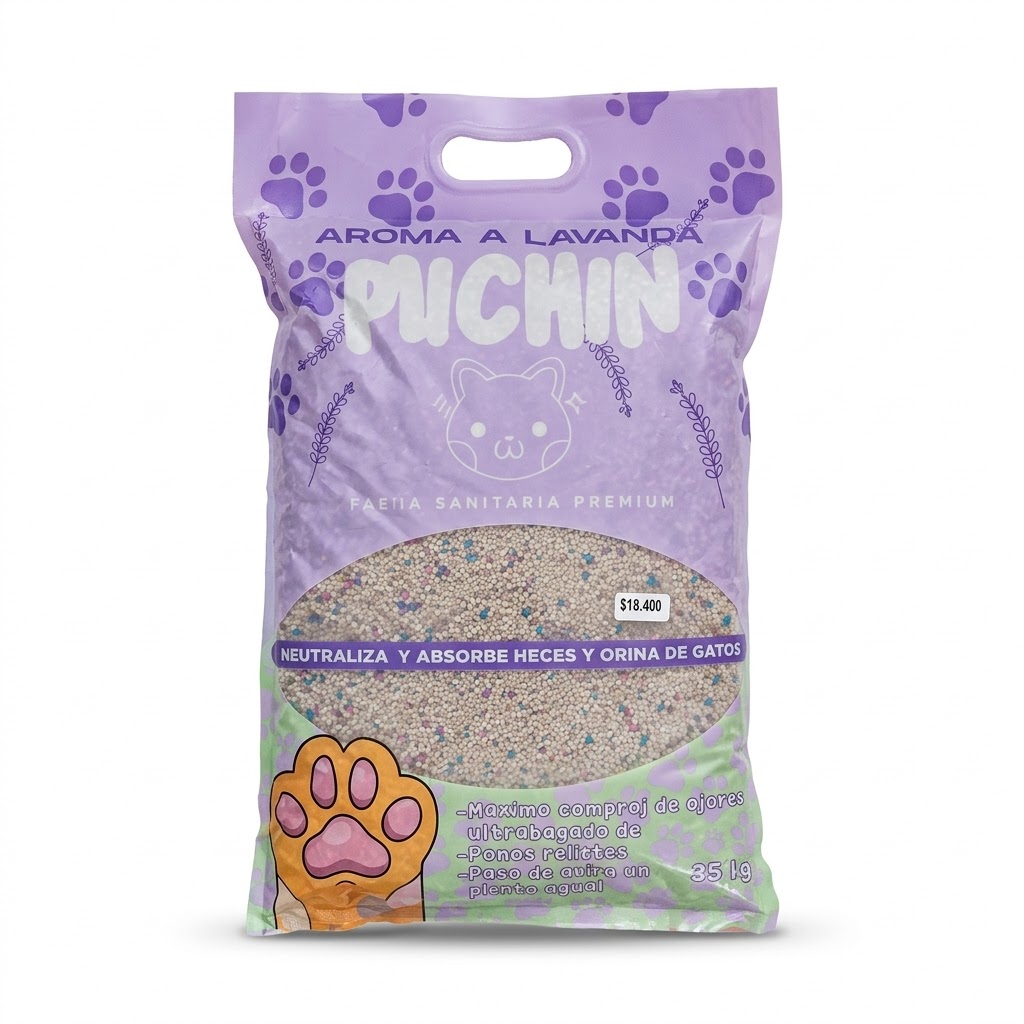ARENA PARA GATOS X 4.5 KG LAVANDA