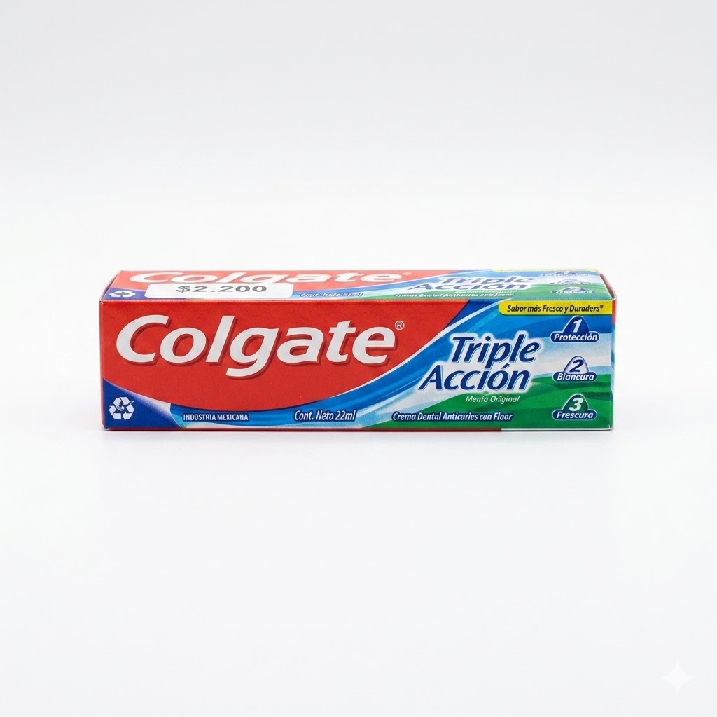 COLGATE TRIPLE ACCION X 22ML X12