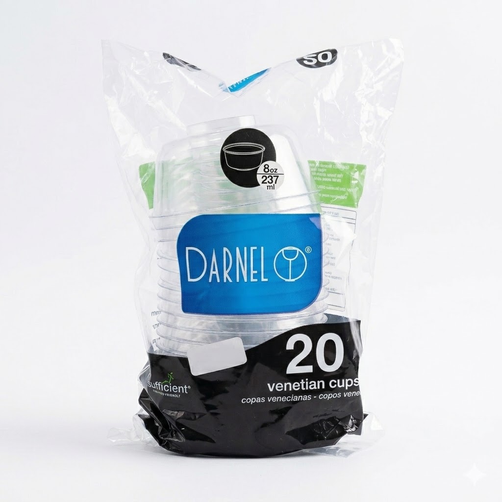 COPA VENECIANA 8 OZ DARNEL X 20